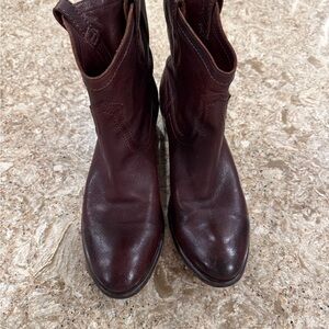 Frye Dark Brown Leather Women’s Boots